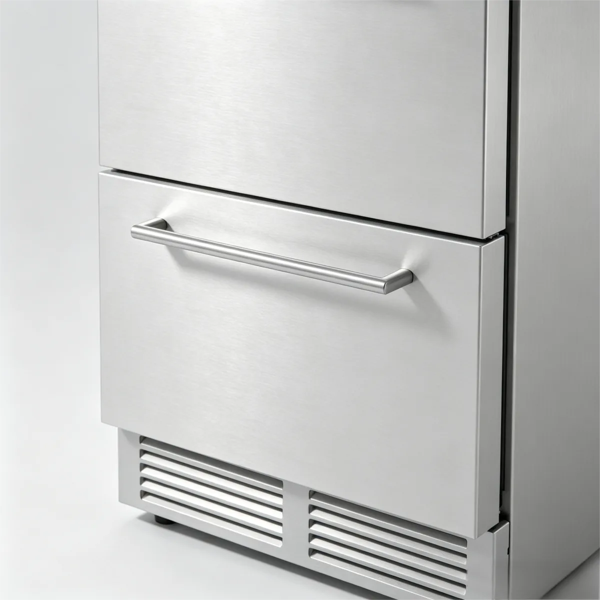 C-Vertical Embedded Dual Drawer Wine Cooler 145L Precise Temp 2 to 10 Degrees