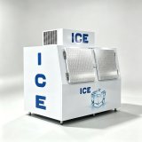L-Commercial Ice Storage Freezer Stable Temperature Ice Holding Cabinet for Gas Station Ice Retail Business