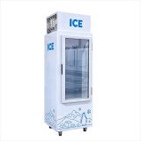 C-Digital Thermostat Single Door Ice Storage Freezer Fast Direct Cooling Design for Storing Bulk Packed Ice
