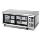 Commercial Hotel Restaurant Kitchen Cooling Undercounter Refrigerator Freezer Fridge Workbench Refrigerator