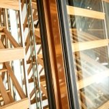 L-Custom Stainless Steel Wine Display Cabinet Constant Temp Humidity Commercial Wine Refrigerator