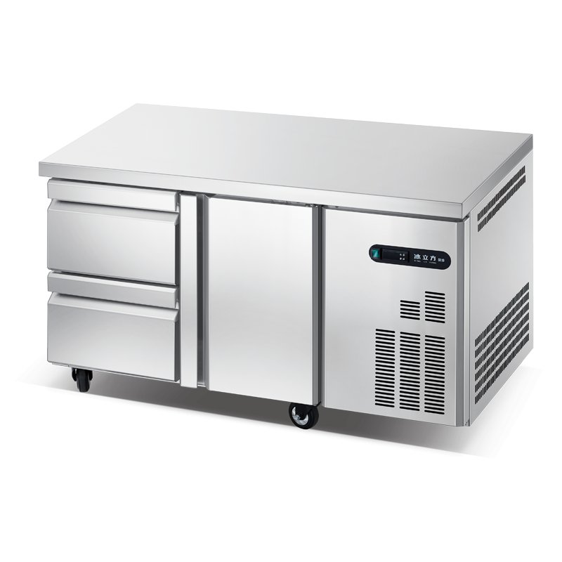 Best-Selling Fridge Commercial Deep Freezer Refrigeration Equipment Stainless Steel Workbench