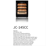L- ODM Under Counter Wine Chiller Custom Logo Voltage Reversible Door Wine Cabinet for Global Distributors