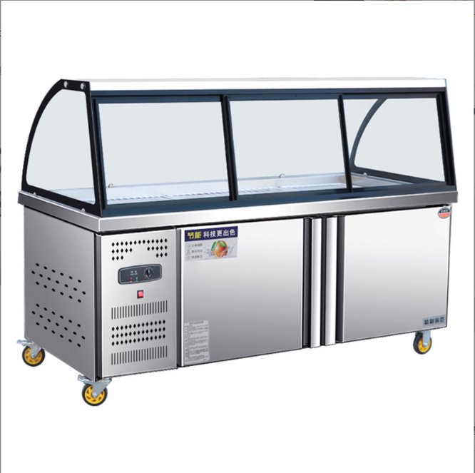 Long Service Customization Supermarket Deli showcase Refrigerators Commercial Display Fridge