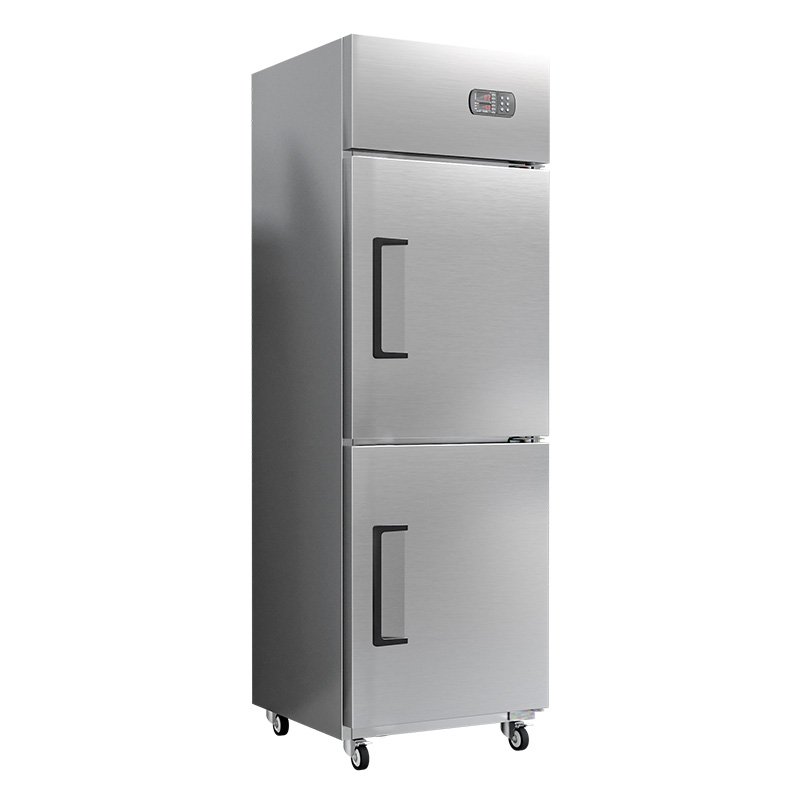 Commercial Stainless Steel Double Door Refrigerator for Restaurant