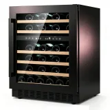 G-Touch Control  Zone Wine Cabinet With Pull Out Beech Racks