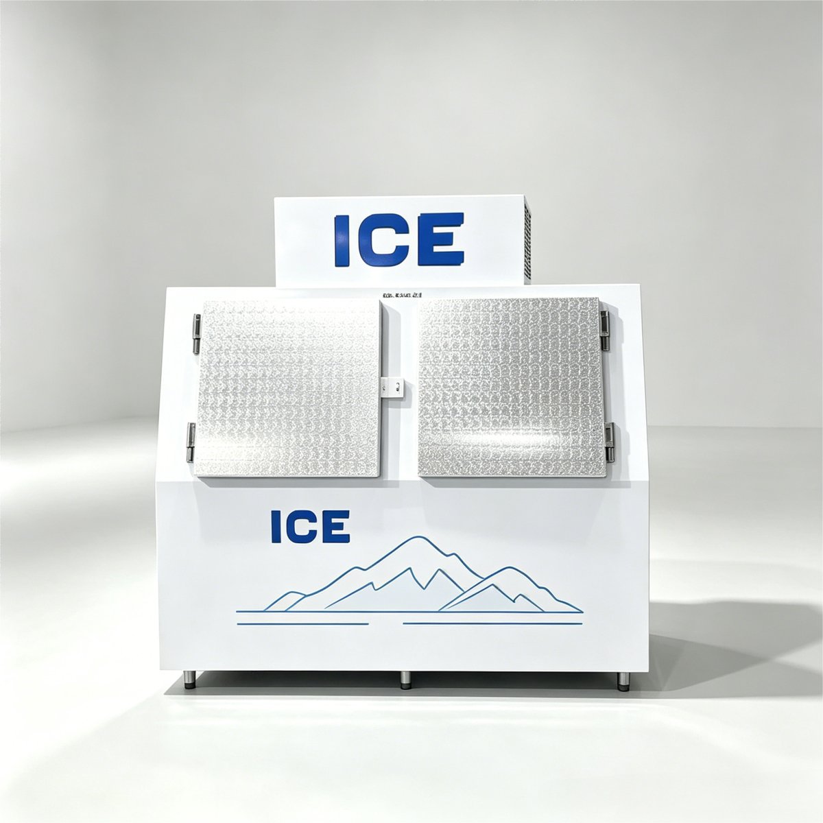 C-High Single-Temperature Air Cooling Sealing Magnetic Door Ice Storage Freezer with Automatic Defrost and Smart Thermostat