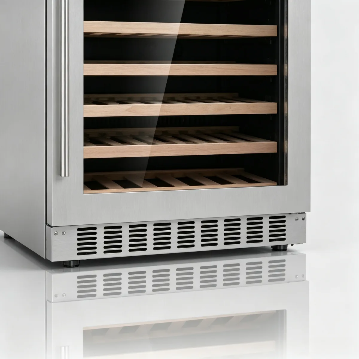 C-Digital Touch Control 215L Vertical Compressor Wine Cooler for Hotel