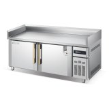 Promotional Bar Counter Workbench Refrigerator Under Counter Work Table Fridge