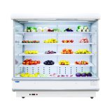 Dairy Products air Curtain Display Meat Supermarket Open Chiller
