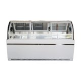 One Stop Kitchen Equipment Glass Cover Door Deli Refrigerator With Wholesale Price Fridge Display Cooler