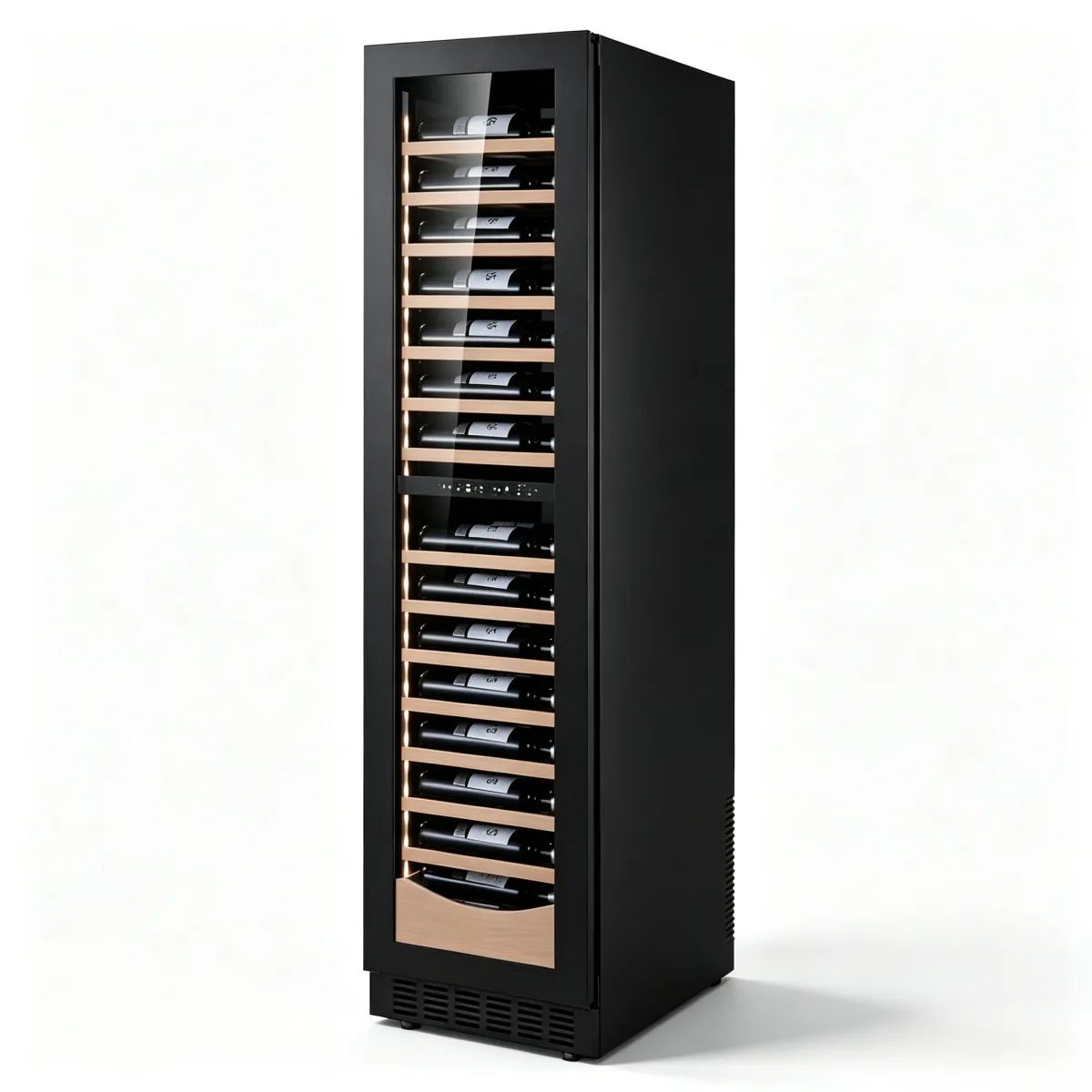 G-JC-385B Sliding Beech Racks Temp Wine Storage Unit