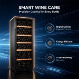 C-Direct Cooling Wine Cooler 455L Wide Temperature Range 5 To 20 Degrees For Villa
