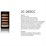 L- ODM Under Counter Wine Chiller Custom Logo Voltage Reversible Door Wine Cabinet for Global Distributors
