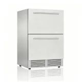 L- Wholesale Narrow Vertical Wine Refrigerator UV Protection LED Built-in Wine Storage Cooler Supplier