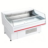 L- Retail Supermarket Refrigerated Meat Display Showcase Chiller