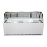 Defrost Transparent Glass Door Butchery Refrigerated Showcase Cooler Meat Display Fridge With Good Quality and Cheap Price
