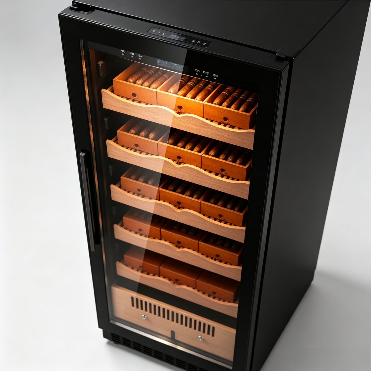 C-Vertical Constant Environment Cigar Cabinet 425L Professional Cigar Maintenance Equipment