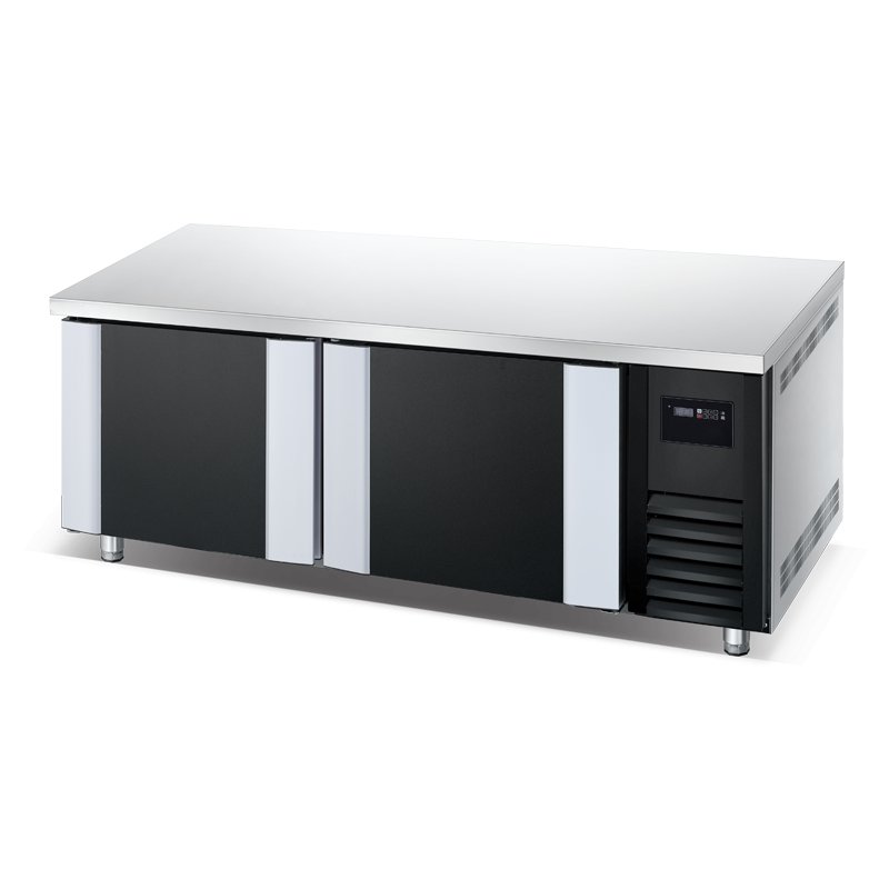 Workbench Cooler Cabinet Stainless Steel Chiller Under Counter Refrigerator