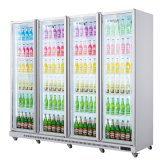 Commercial Beer Beverage Coolers Refrigerator Supermarket Redbull Fridge Upright Chiller
