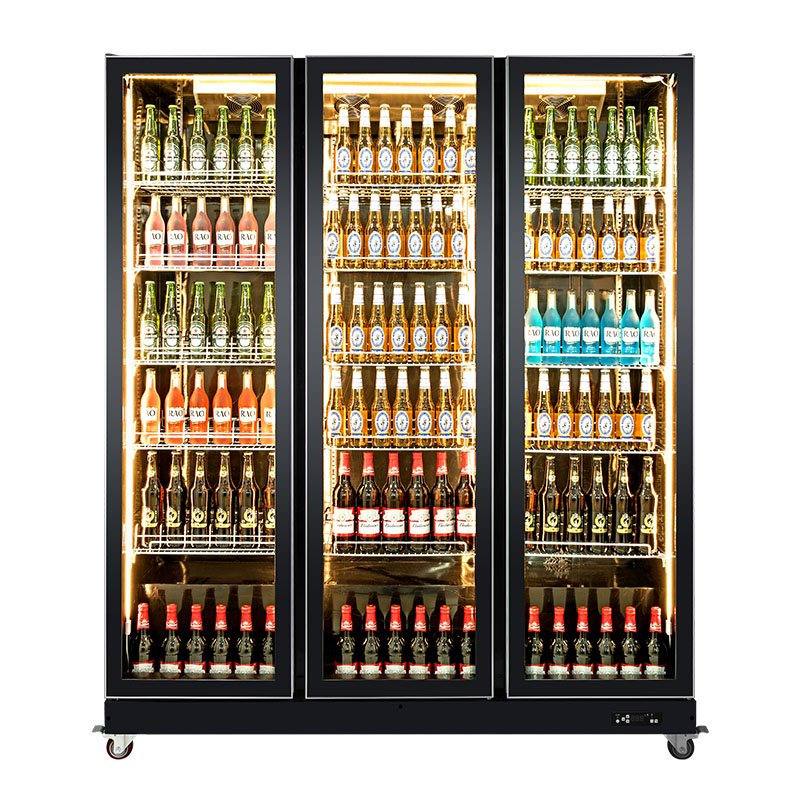 Automatic Storage showcase Shop Fridge Open Display Flawless Finishing Touch Fridge