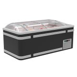 Supermarket Meat Display Fredge Freezer Chest showcase Sliding Glass Door Island Freezer