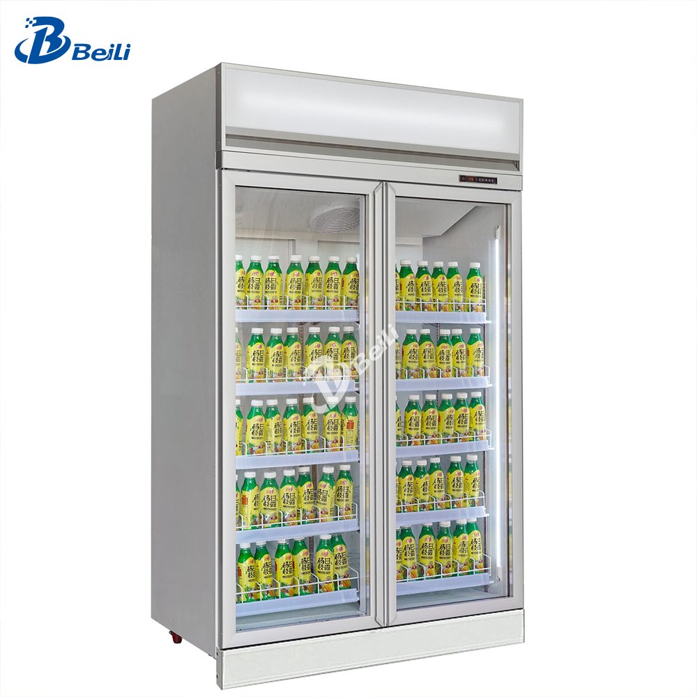 Beverage Beer Cooler Refrigerator Chiller Display Fridge