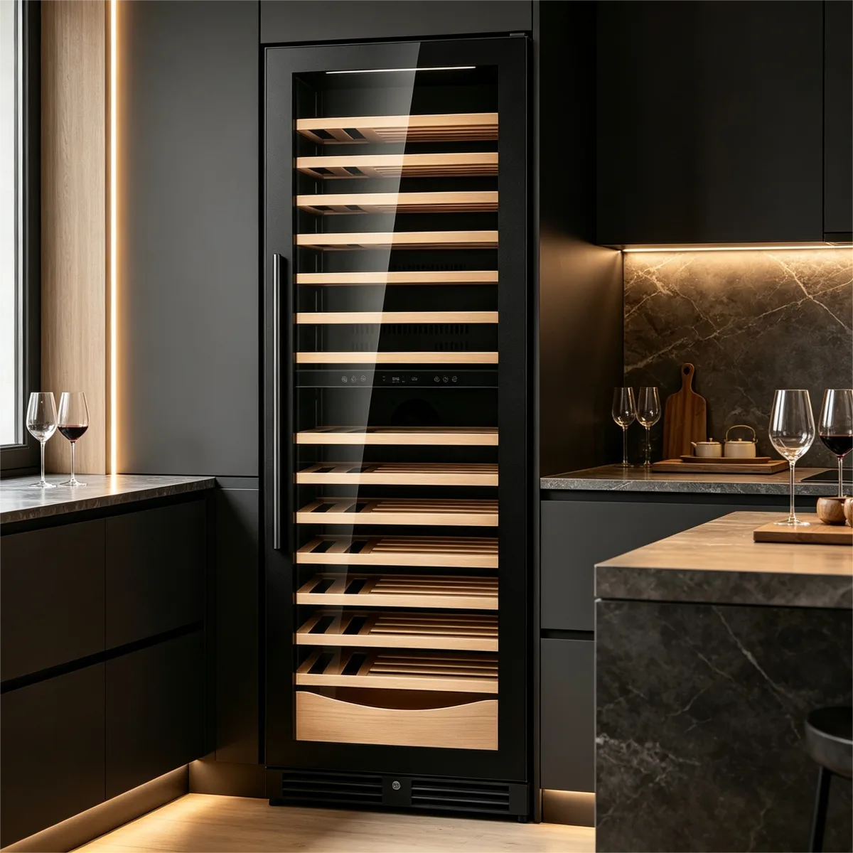 G-Activated Charcoal Filter Dual Wine Cooler JC-318B