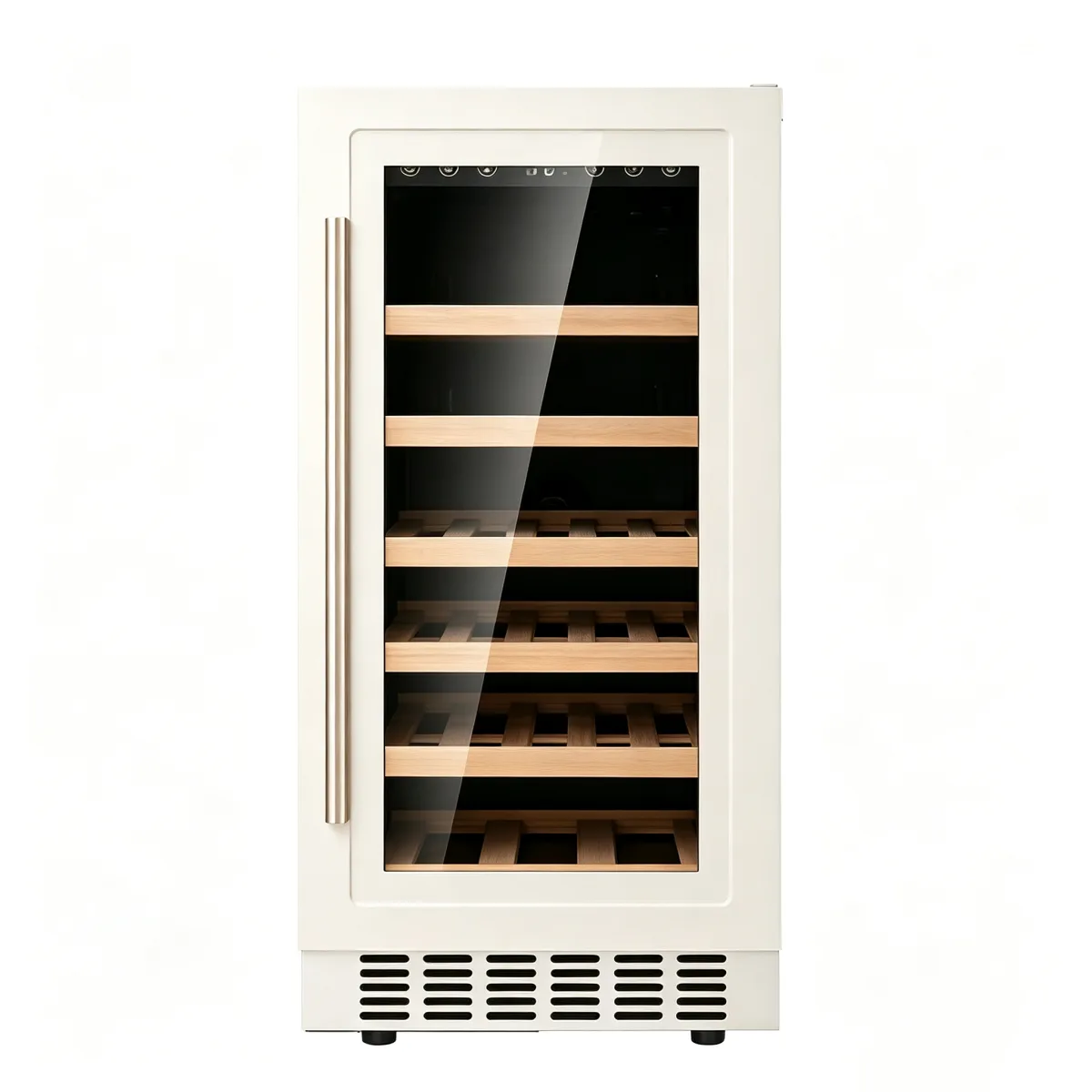 G-Sliding Beech Shelves Wine Refrigerator for Hotel Wholesale
