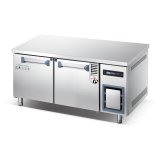 Glass Door Under Counter Chiller Refrigerator Worktable Freezer Workbench Refrigerator