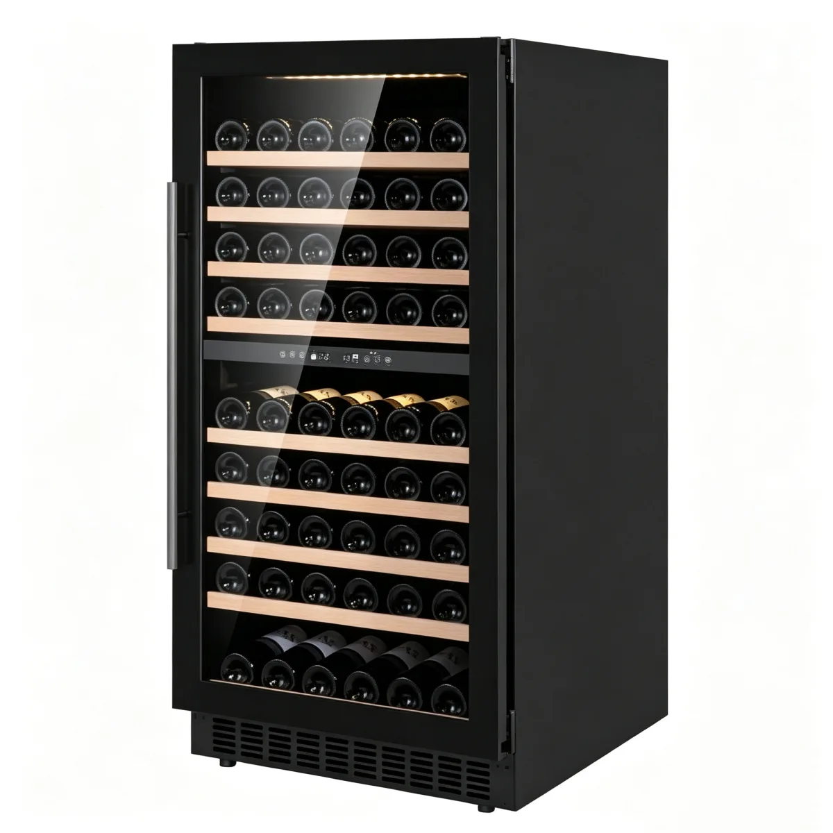 G-Reversible Door Wine Cabinet Temperature Memory Door Open Alarm