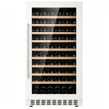 G-265L Single Zone Wine Cooler 110 Bottles Stainless Steel Wine Refrigerator