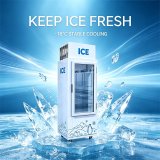 C-Digital Thermostat Single Door Ice Storage Freezer Fast Direct Cooling Design for Storing Bulk Packed Ice