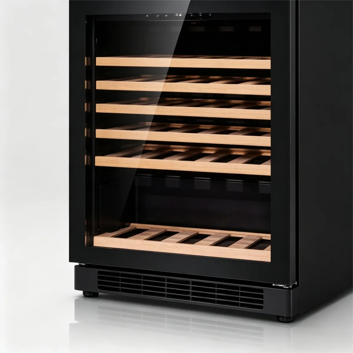C-188L Direct Cooling Vertical Wine Refrigerator Adjustable Temp 5-20℃ Storage