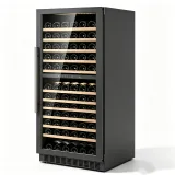 G-Independent Dual Temperature Wine Cooler Store Red & White Wine Separately