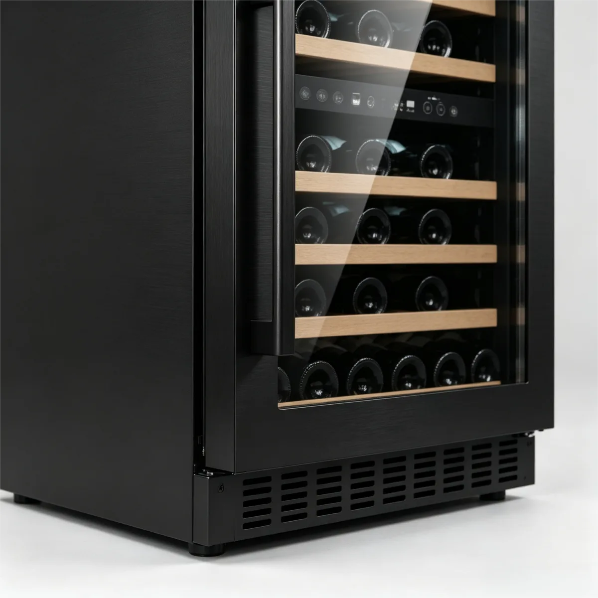 C-Dual Use Freestanding Embedded Wine Fridge 215L Wine Storage Cabinet