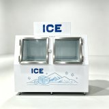C-Double Door Ice Storage Freezer Two Independent Sealing Doors Lock Cold Air Efficiently