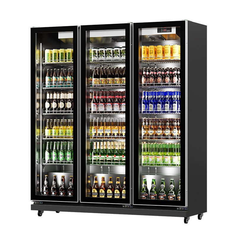LED Yogurt Red Bull Beer and Liquor Store Fridge Cooler for Beverage Display Compressor Freezer Refrigerator Cool Climate