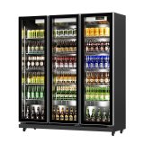 LED Yogurt Red Bull Beer and Liquor Store Fridge Cooler for Beverage Display Compressor Freezer Refrigerator Cool Climate