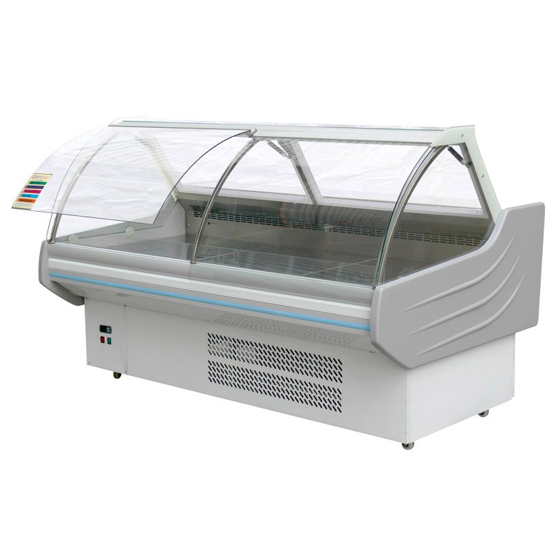 Supermarket Seafood Display case Fresh Meat Butchery Display Fridges
