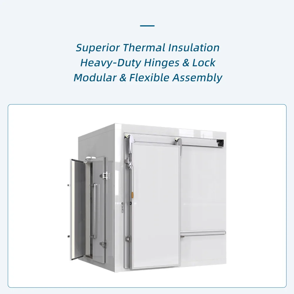 Commercial Walk-in Cold Storage Room Modular Cooler Freezer for Food Retail Restaurant Catering