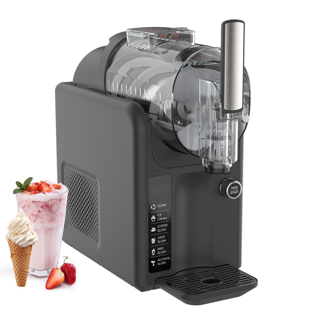 Table Top Ice Slush Machine Commercial Single Bowl Light Weight Frozen Beverage Equipment