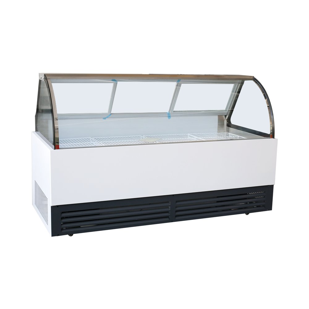 High Efficiency Refrigeration Commercial Display Refrigerators Deli Display Cooler Meat Shop Big Volume