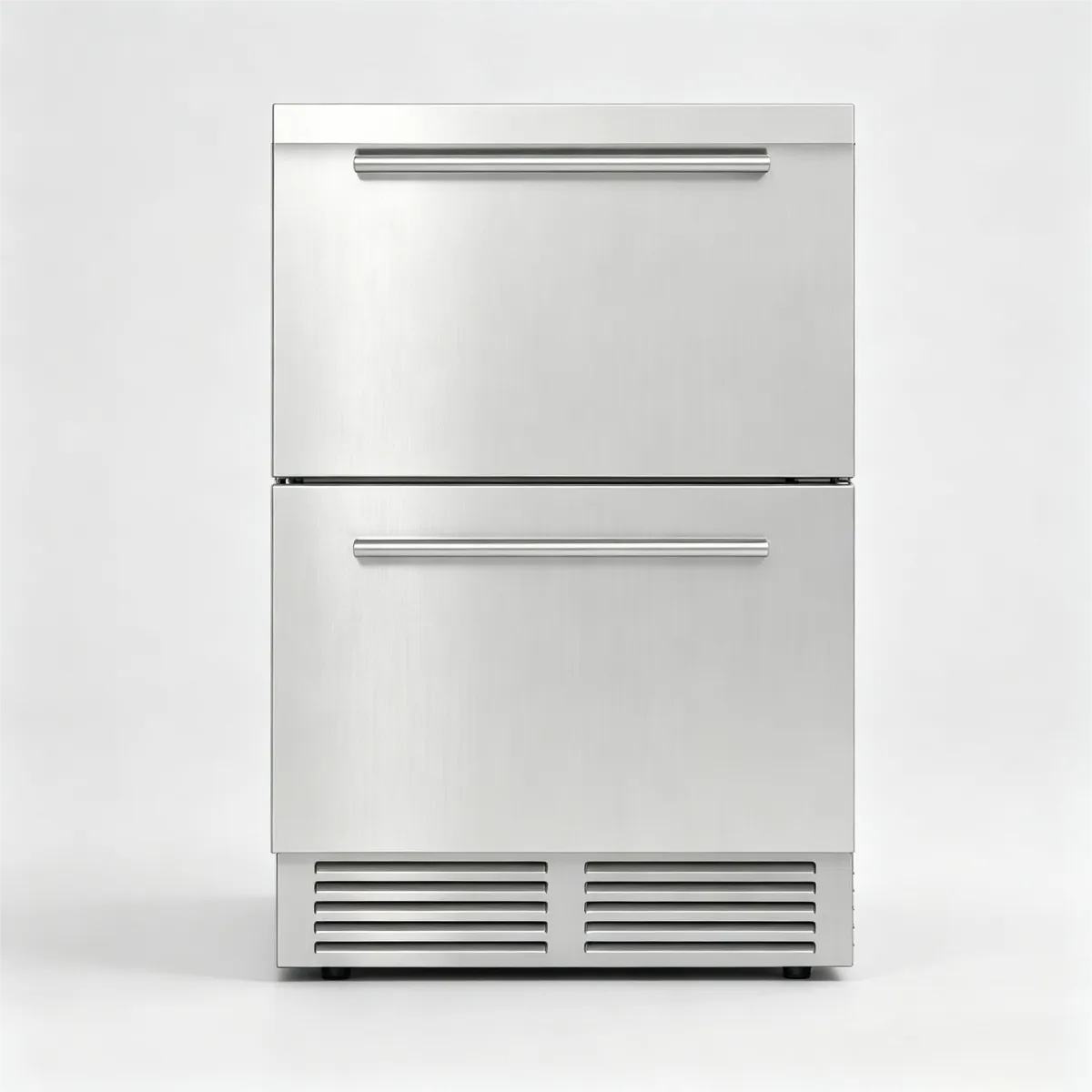 C-145L Built-in Dual Drawer Wine Refrigerator Constant Temp 2-10℃ Storage