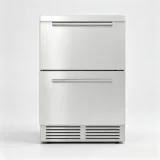 C-145L Built-in Dual Drawer Wine Refrigerator Constant Temp 2-10℃ Storage
