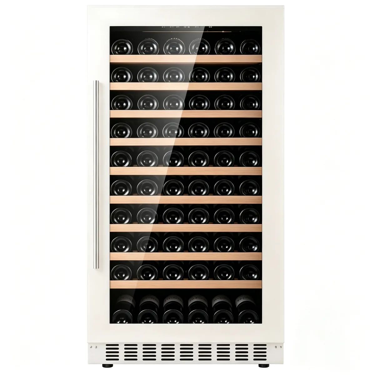 G-265L Single Zone Wine Cooler 110 Bottles Stainless Steel Wine Refrigerator