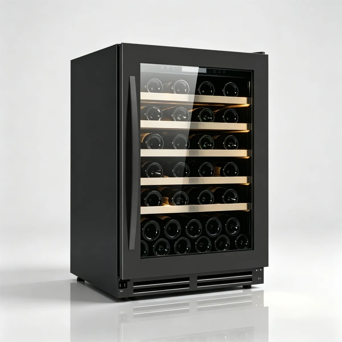 C-Medium Capacity Single Zone Wine Storage Refrigerator 165L 5℃ To 12℃