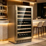 G-Reversible Door Wine Cooler Power Off Temperature Memory Function