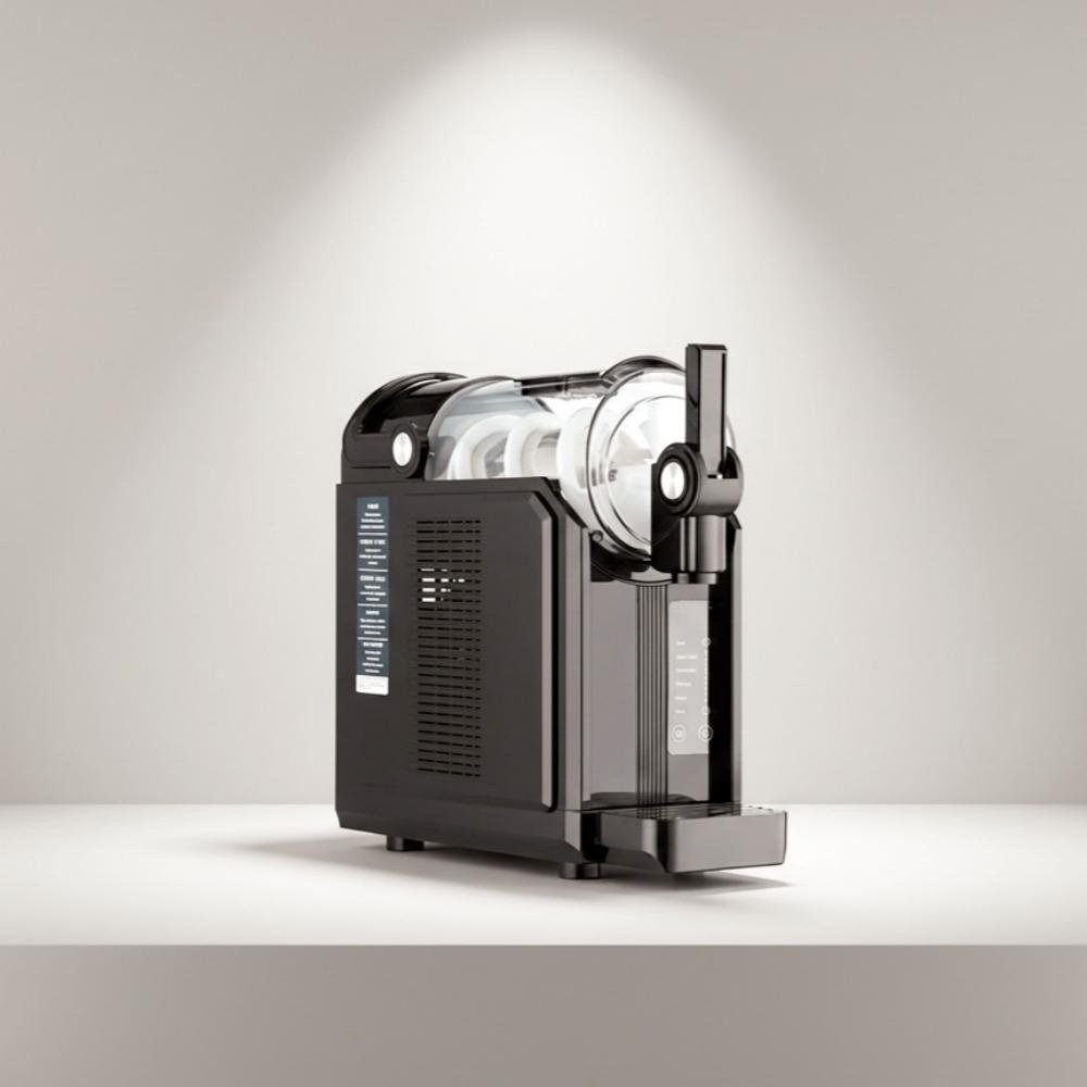Commercial Slush Maker Single Tank Global Voltage Adaptable Frozen Beverage Machine for Hotel