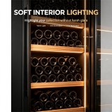 C-455L Direct Cooling Large Capacity Wine Refrigerator Adjustable Temp 5-20℃ Storage